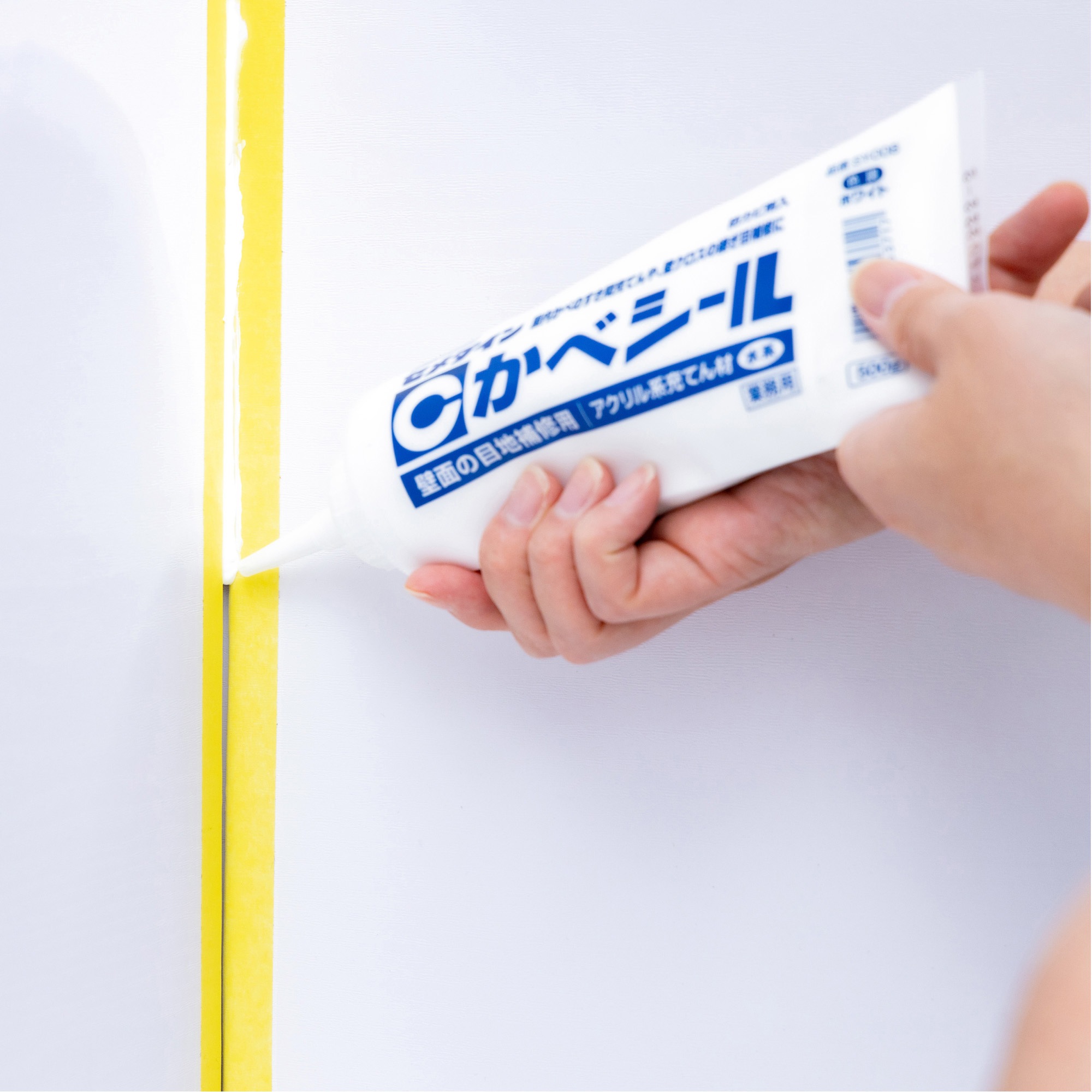 SY-041 壁面の目地補修用 かべシール 1箱(340g×10本) セメダイン