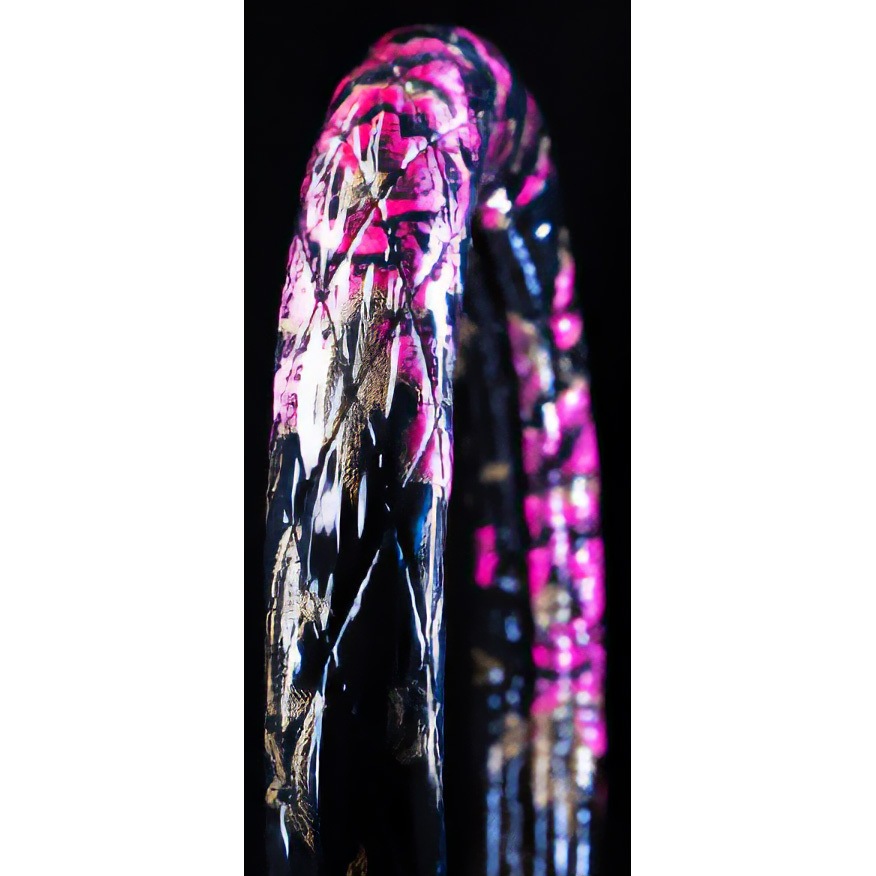 HCS-MA2LBP シングルキルトハンドルカバー マドンナ 2L 雅 ブラックピンク色   HCS-MA2LBP