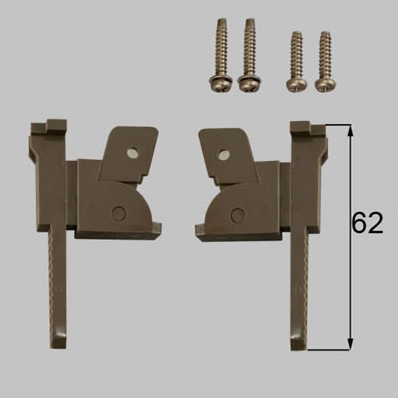 FNMB016 NT網戸外れ止めセット TOSTEM(LIXIL) ブロンズ色 - 【通販