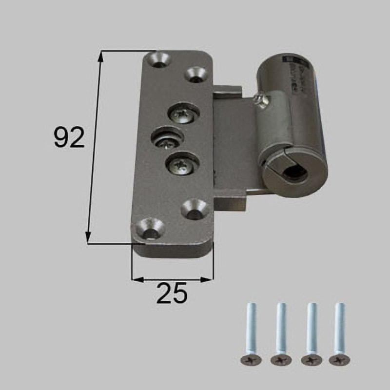 しーちゃん枠 FNMB207 枠側丁番 トステム(LIXIL) ブロンズ色 横25mm縦92mm