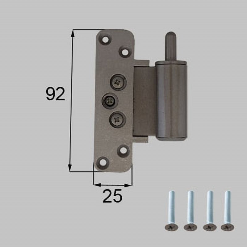 FNMB209 枠側丁番 TOSTEM(LIXIL) ブロンズ色 横25mm縦92mm