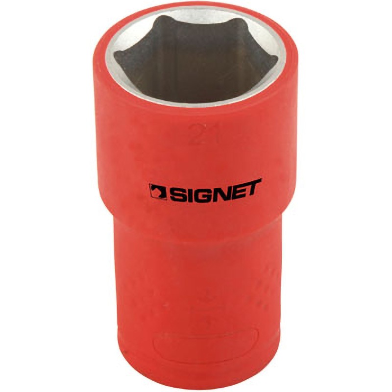 同梱 E41421 1/2DR 絶縁ソケット 6角 SIGNET(シグネット) 六角タイプ