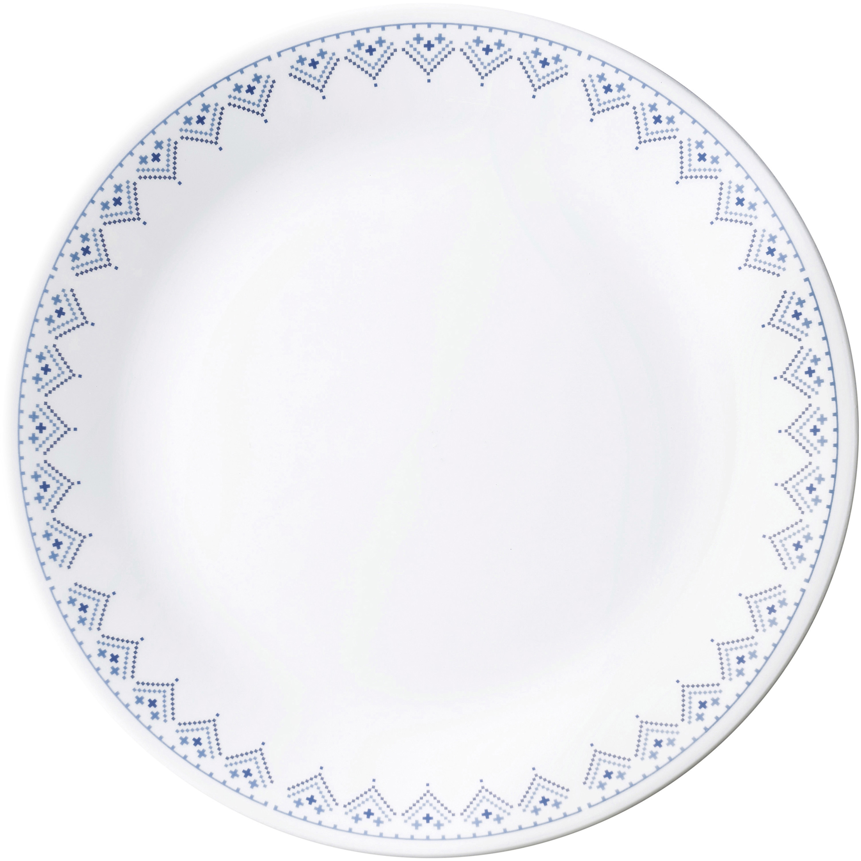 CP-1842 コレールパッチワーク 大皿 CORELLE(コレール) 丸 白色 洋食器 高さ20mm 1箱(5枚) CP-1842