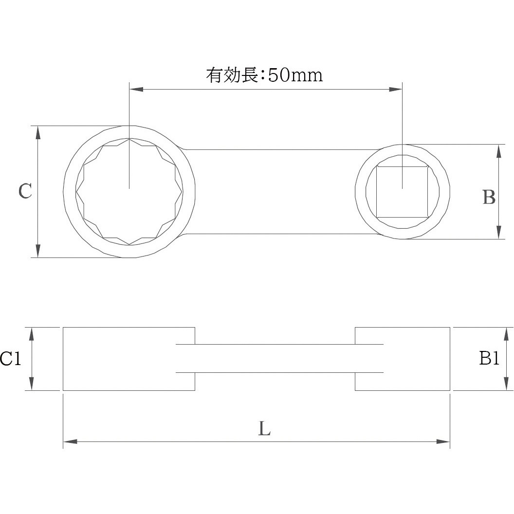 30493 3/8DR トルクアダプター SIGNET(シグネット) 寸法13mm 【通販