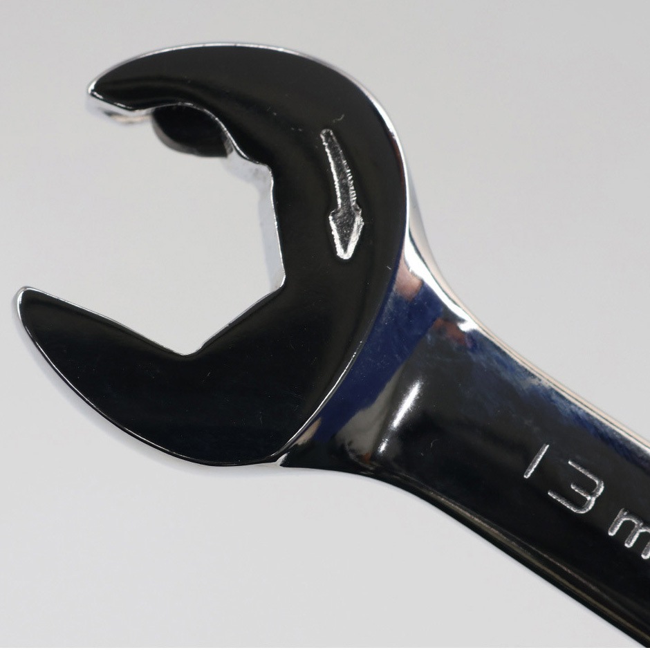 38643BU リバーシブルダブルラチェットレンチ SIGNET(シグネット) 寸法