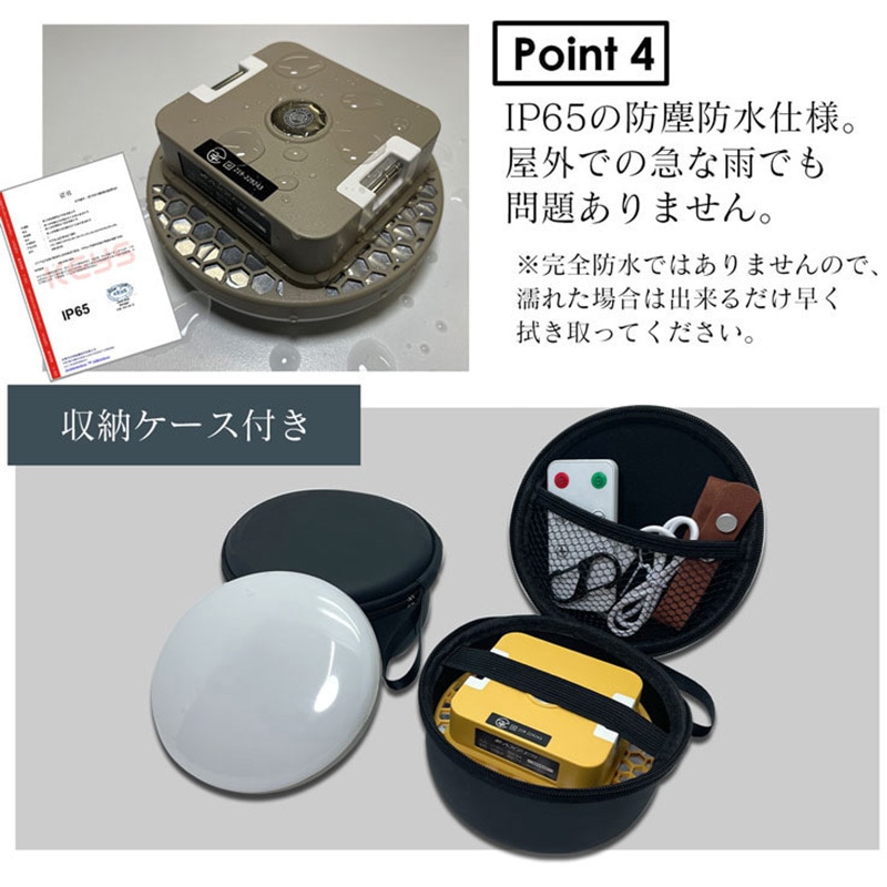 AXS-RL01-YE リモコンランタン Mitsukin(三金商事) イエロー色 Φ120mm高さ52mm  AXS-RL01-YE 6,638円