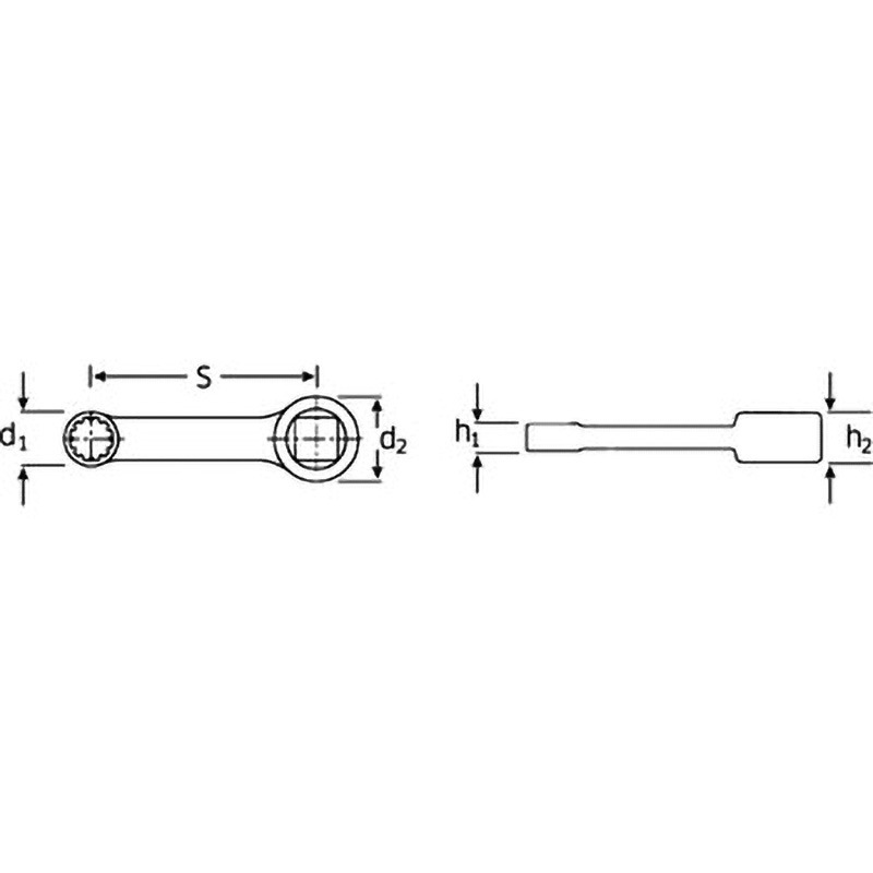 447ASP-16 (3/8SQ)トルクレンチアダプター STAHLWILLE