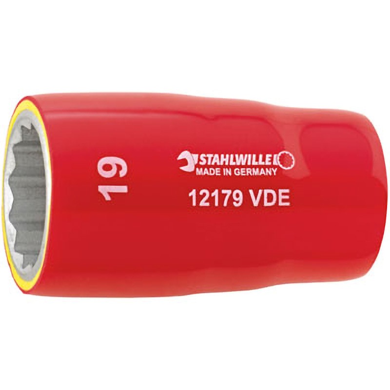 12179VDE-10 (1/2SQ)絶縁ソケット STAHLWILLE(スタビレー) サイズ10mm  12179VDE-10