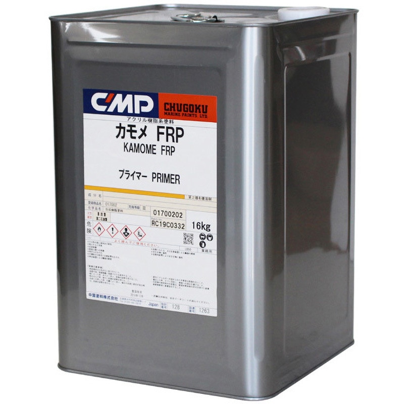 カモメ FRP プライマー 1缶(16kg) 中国塗料 【通販モノタロウ】 17,266円