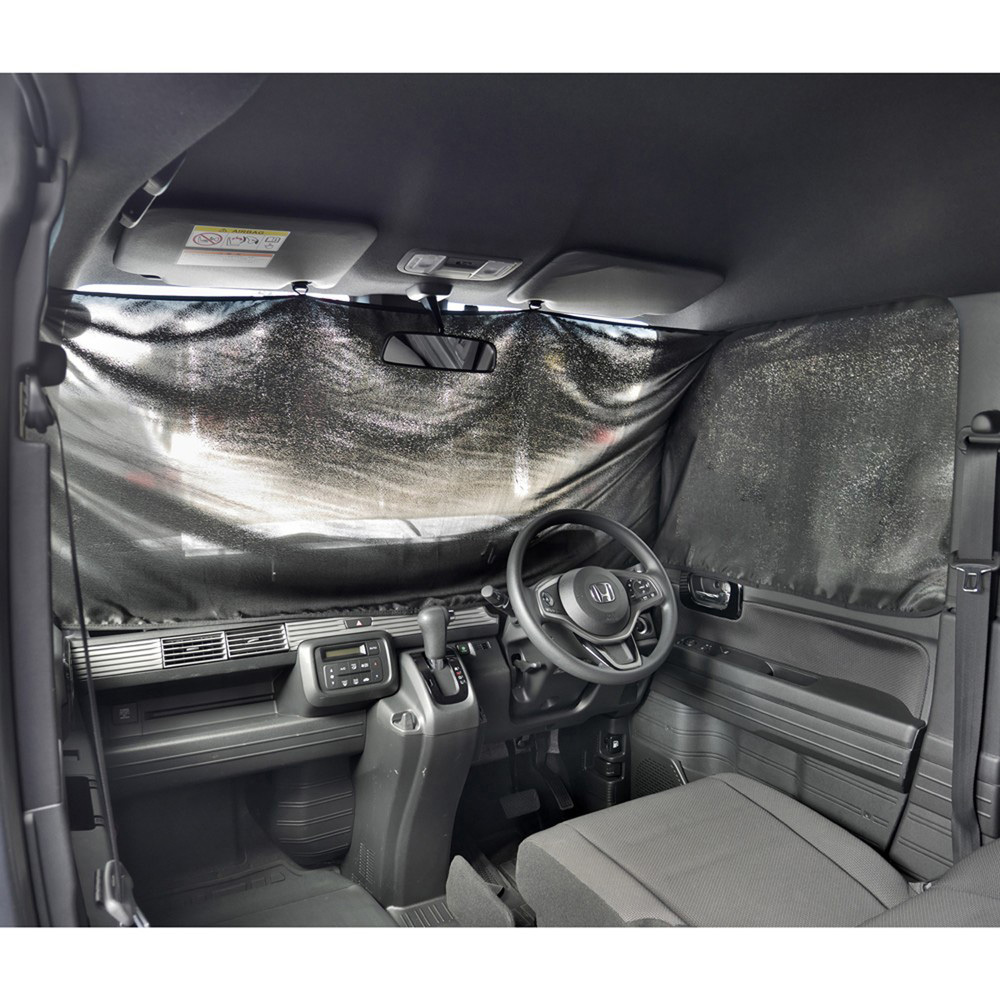 7911-66BK 車種別専用車中泊カーテン ボンフォーム 1個 7911-66BK