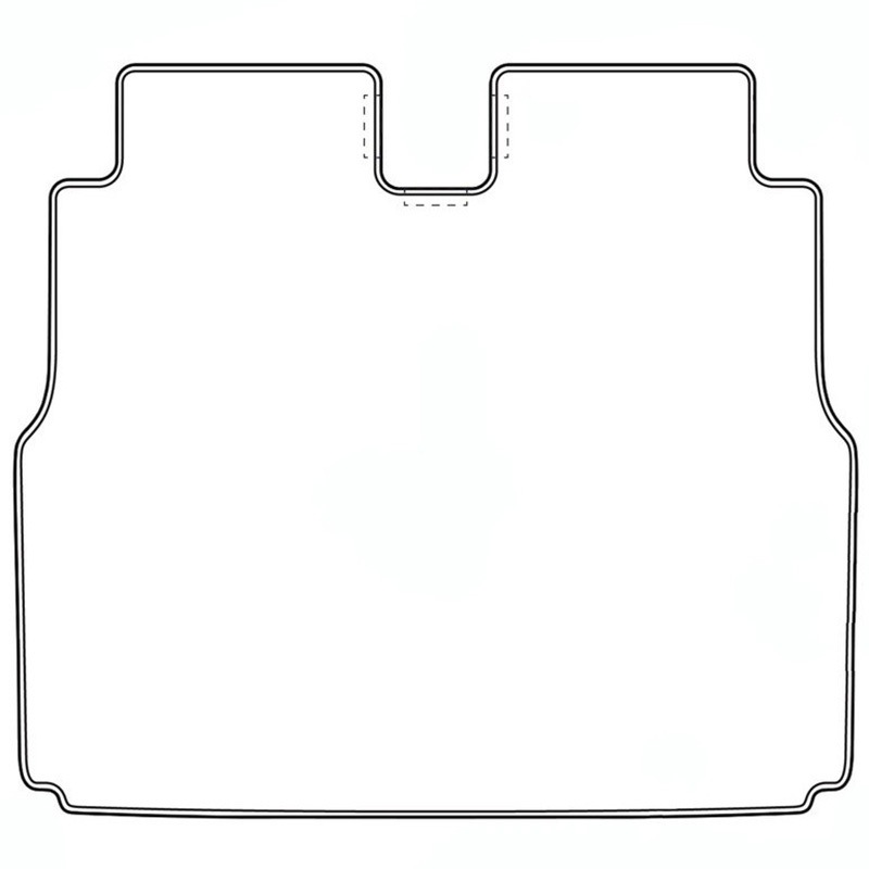7755-45BK 専用ラゲージマット ノンスリップラゲージ 車種専用 防水 1個 ボンフォーム 【通販モノタロウ】