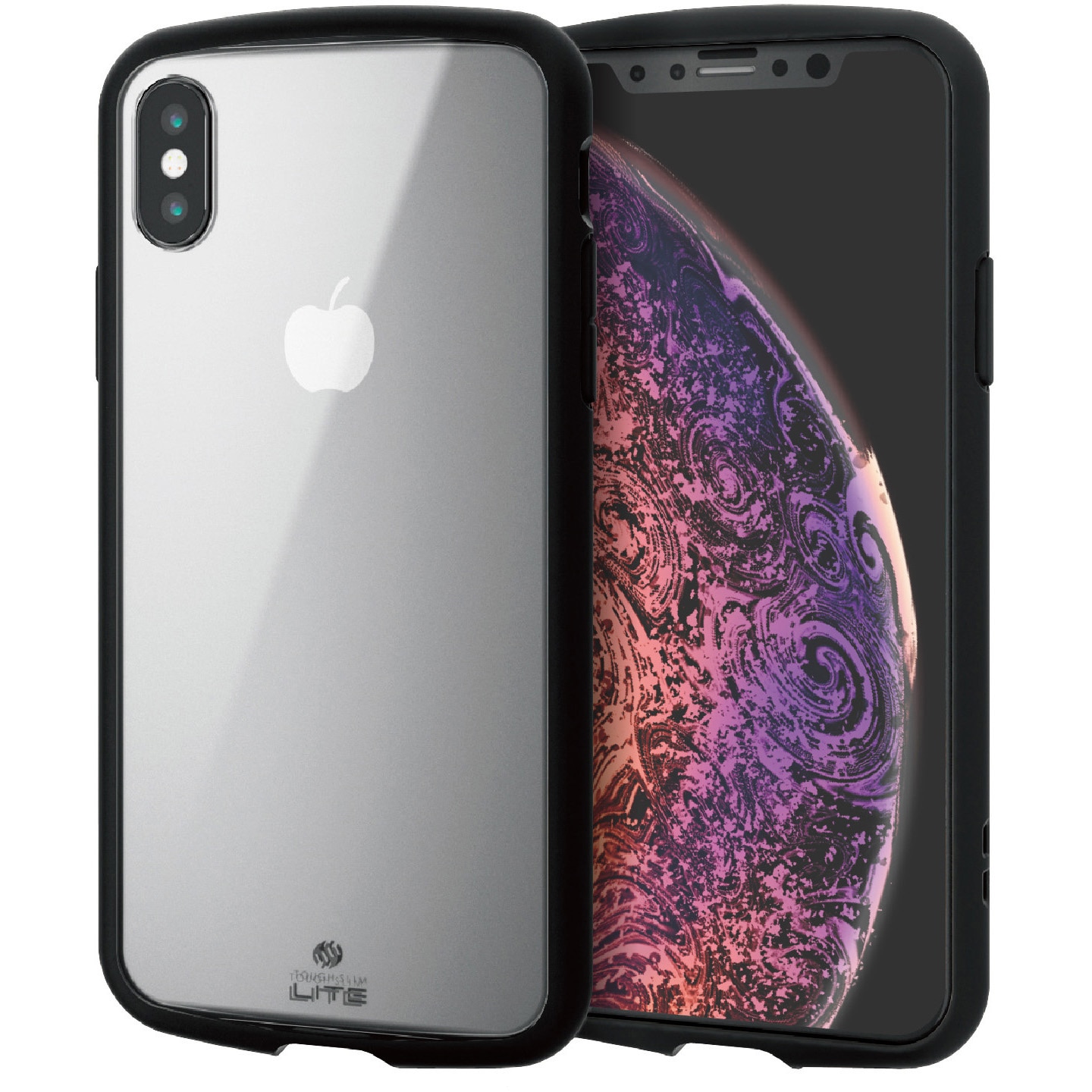 PM-A18BTSLCCR iPhoneX iPhoneXS ケース カバー TPU ポリカーボネート 
