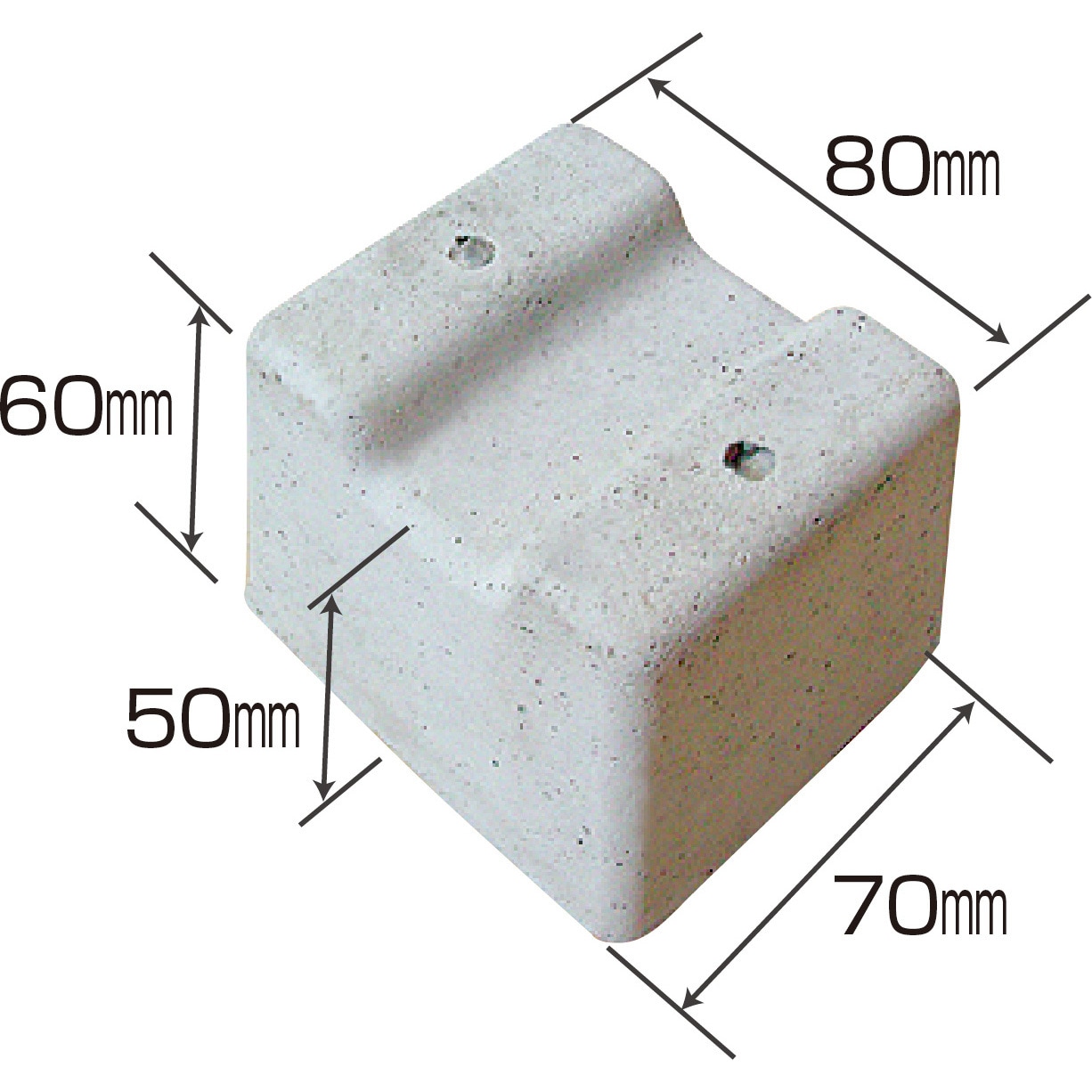 8202740 樹脂サイコロ枠 NSP 幅446mm長さ598mm厚さ65mm 1束(5枚