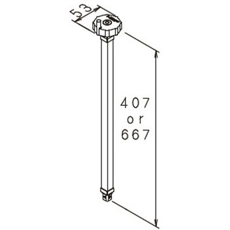 8212950 天端用ベースドライバー NSP 長さ407mm 1本 - 【通販