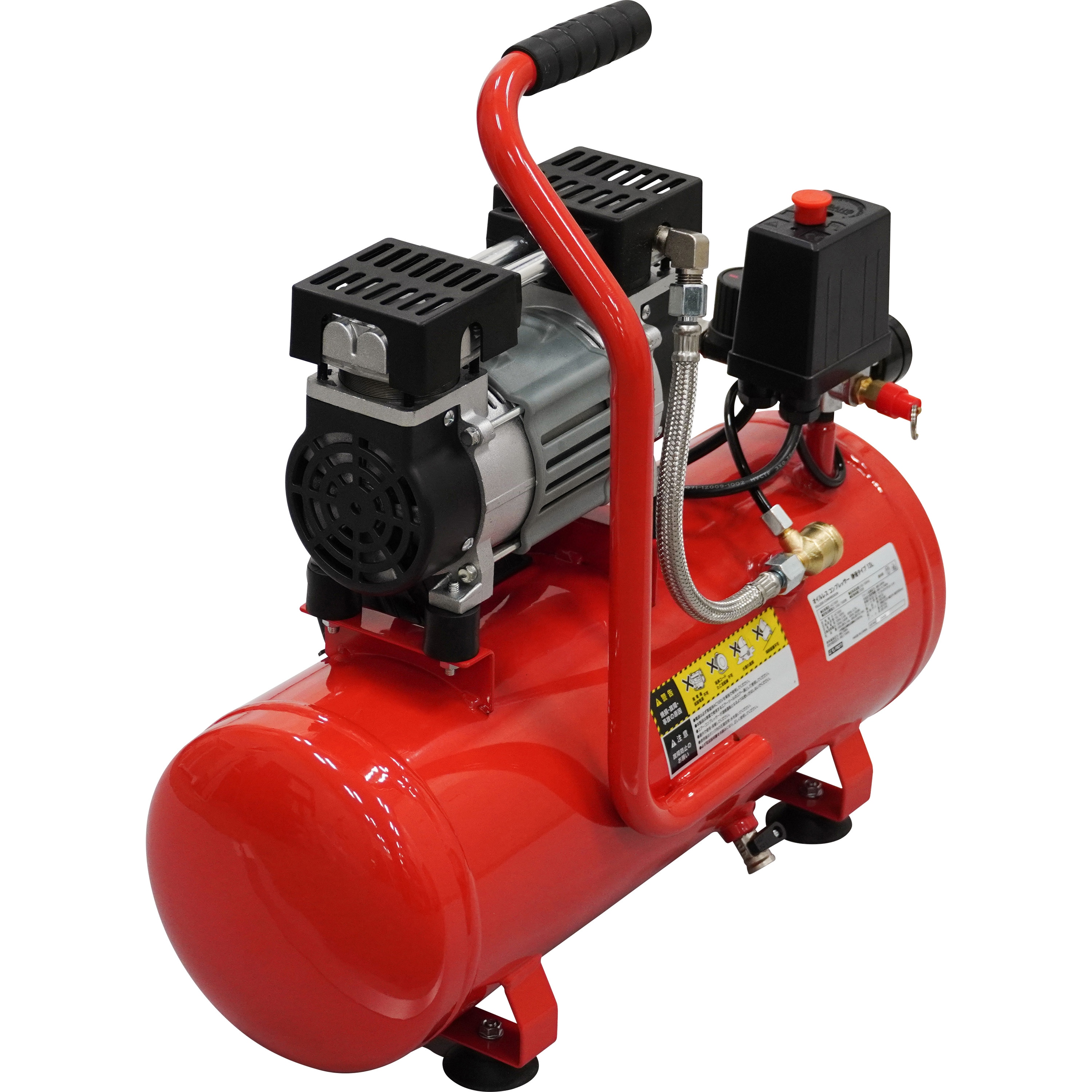 MCP-13SLMA オイルレスコンプレッサー 静音タイプ 13L 1台 モノタロウ