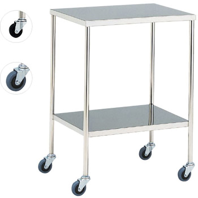 MY-1007B 器械台手摺なし 1台 松吉医科器械 【通販モノタロウ】