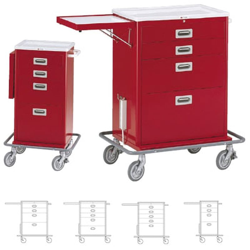 55204 エマージェンシカート用I.Vポール 1個 アトムメディカル 【通販モノタロウ】