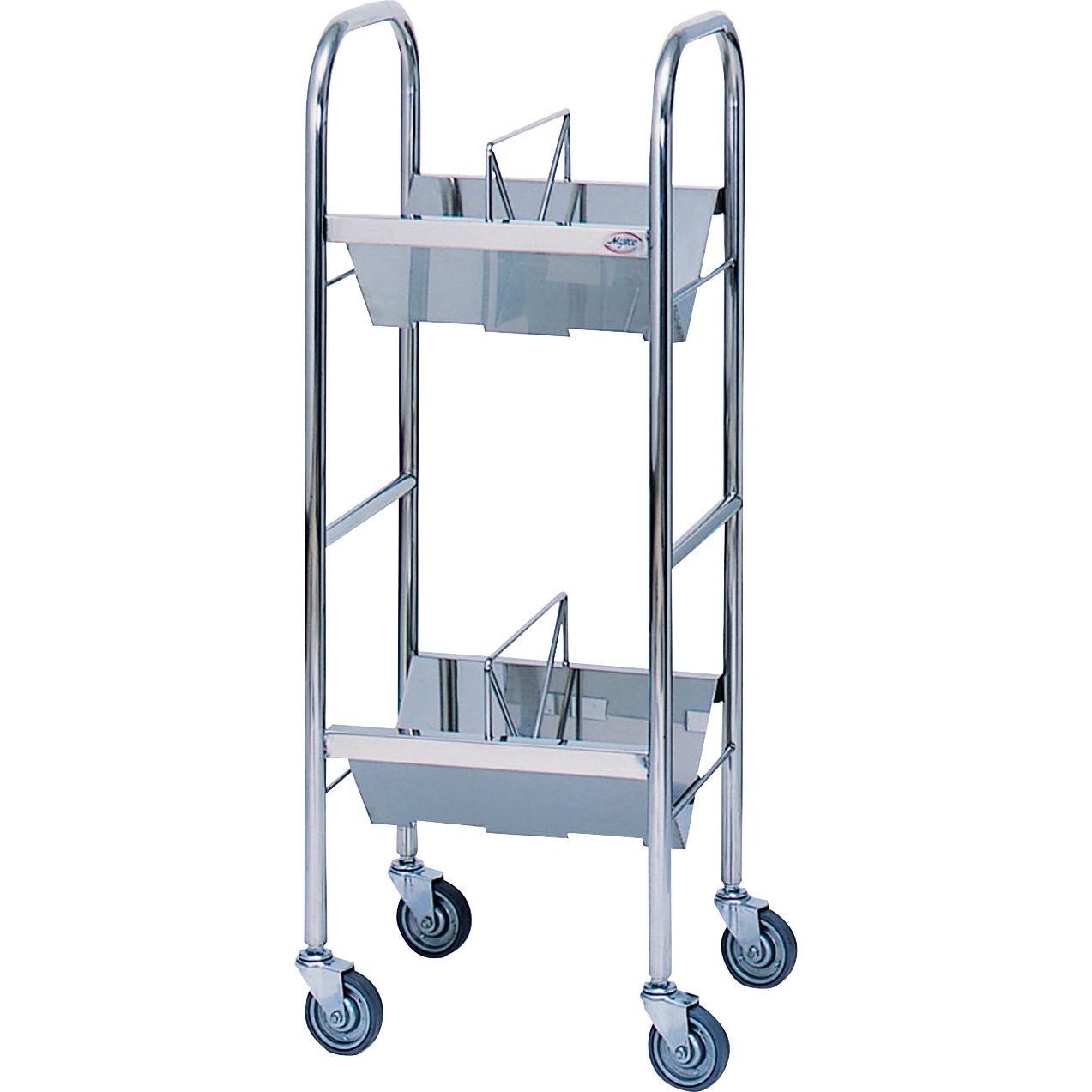 MY-2710 コンパクトカルテワゴン 松吉医科器械 幅360mm奥行320mm高さ980mm  MY-2710
