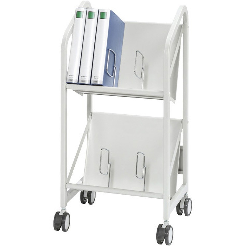 CR-FSW240-W ファイルサポートワゴン クラウン[事務用品] 幅473mm奥行360mm高さ885mm  CR-FSW240-W