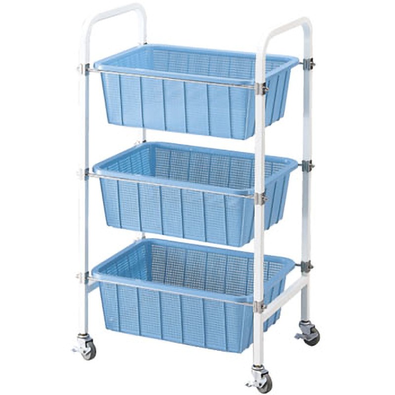 5139-01 三段ワゴン 日本医理器材 3段