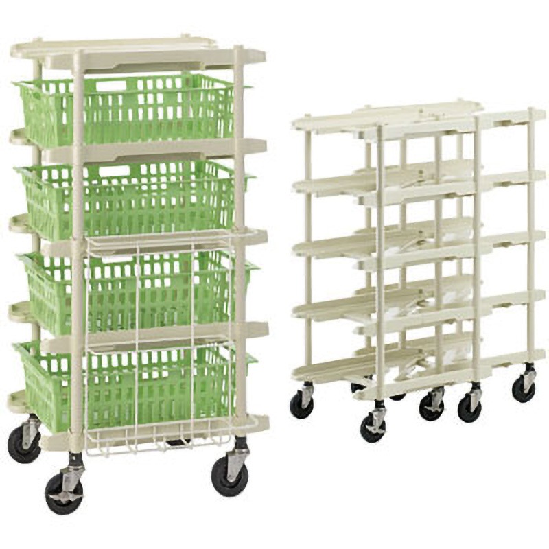 MOP004IV コンテナカート用カテーテルスタンド 1個 河淳 【通販モノタロウ】