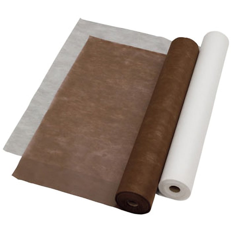 HT-006 ディスポ診察台カバー フィフティ・ヴィジョナリー ブラウン色 幅80cm 1パック(4巻) HT-006