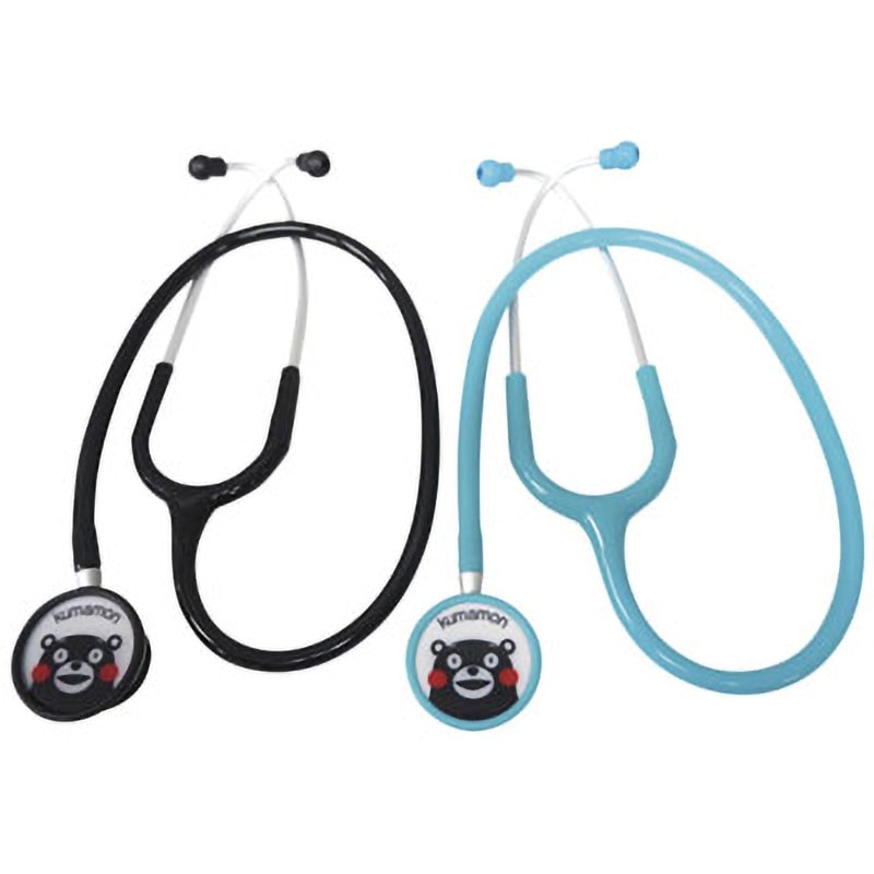 609BK-K ADスコープくまもん聴診器609 ADC ブラック色 全長760mm 1個