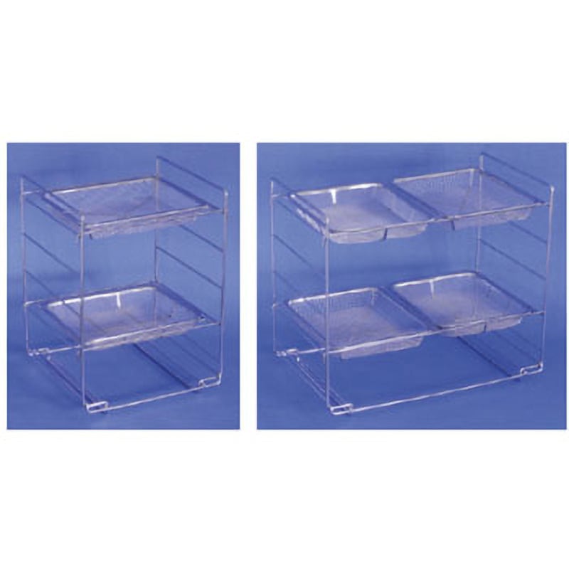 網バット用乾燥棚(棚2枚・2段) 1個 三和化研工業 【通販モノタロウ】