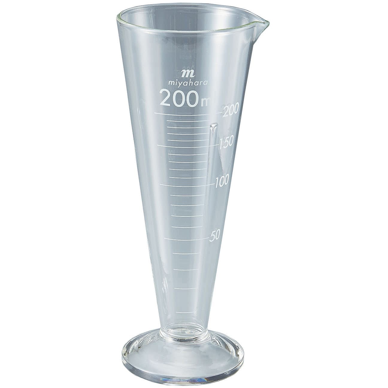 ミヤハラ液量計(円錐型) 宮原計量器 200mL