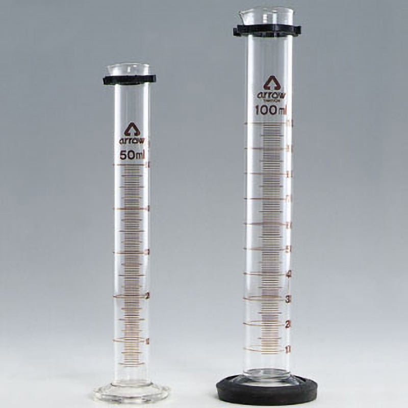 メスシリンダー(ガラス製) アロー 2000mL