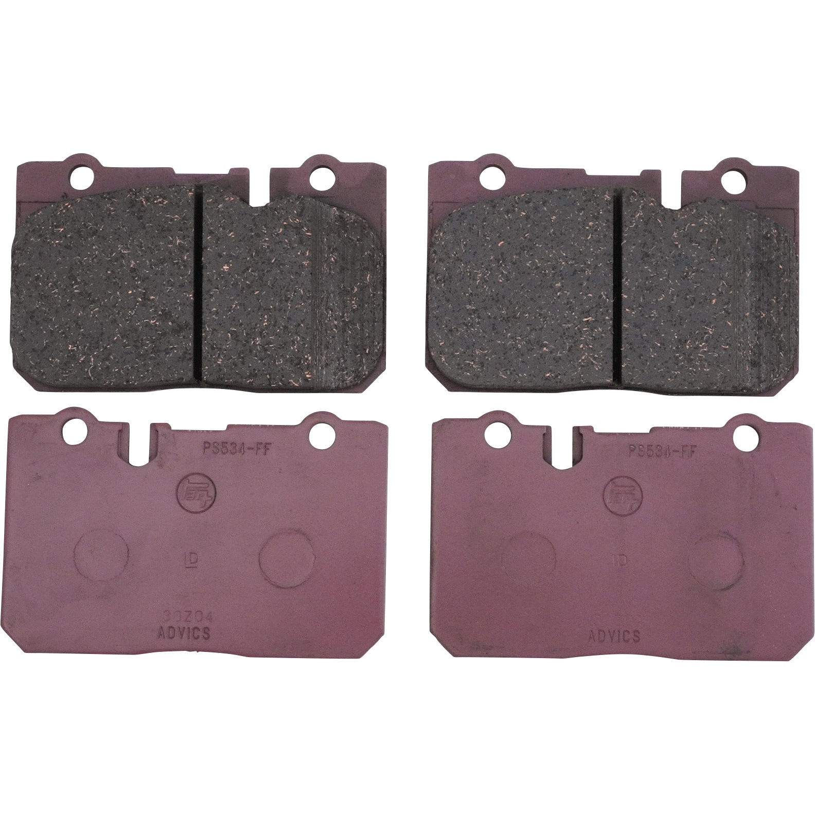 カルディナ AZT246W ディスクローター パッド リア SET 塗装済み 新品 落札前に要適合確認問合せ カシヤマ製