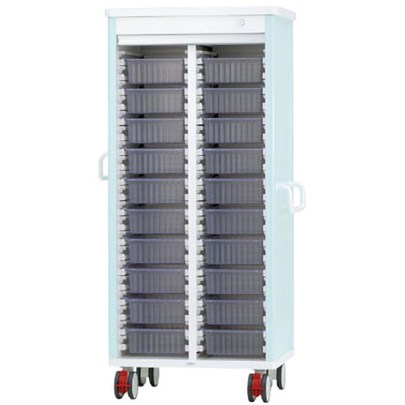 KC-102-01 ミキシングカート(20床用)鍵付 1台 ケルン 【通販モノタロウ】