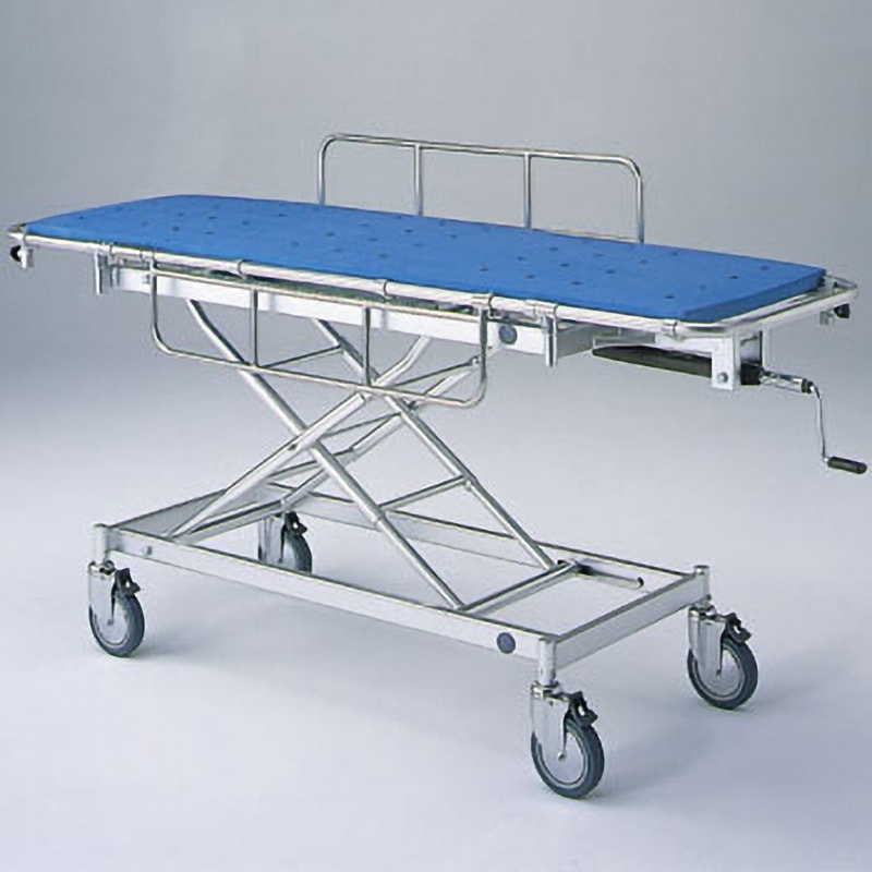 AL-SUD アルミ軽量ストレッチャー(ハイロー型 1個 松永製作所 (車椅子