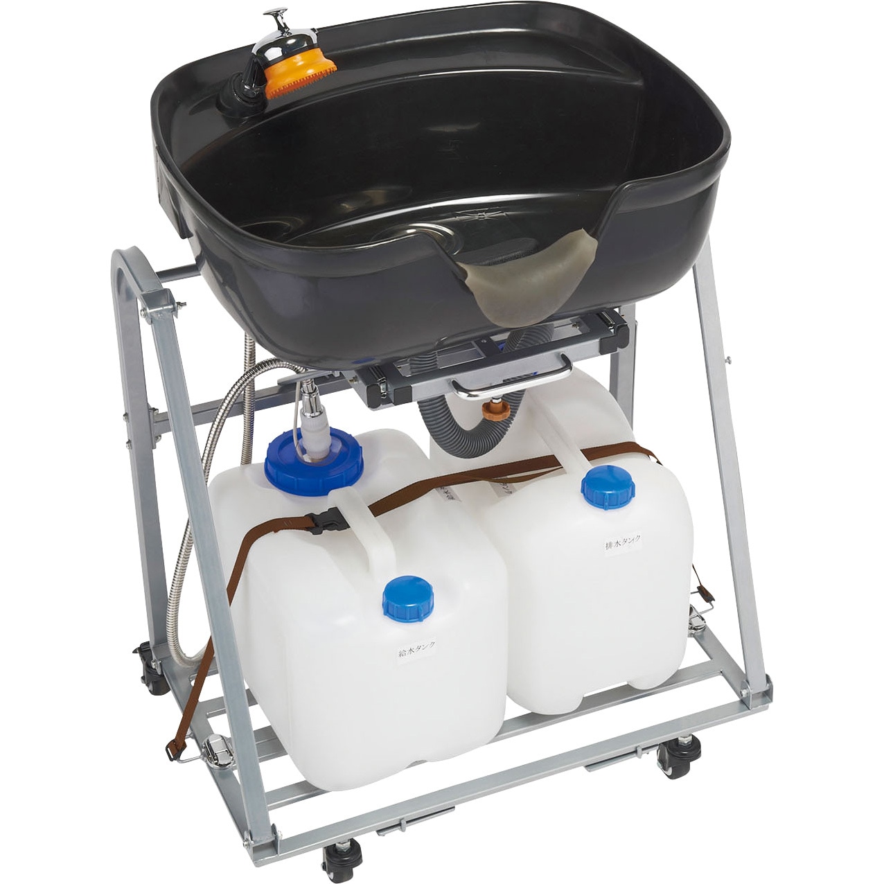 SN-SP100 折りたたみ式シャンプー台 1個 西村製作所 【通販モノタロウ】