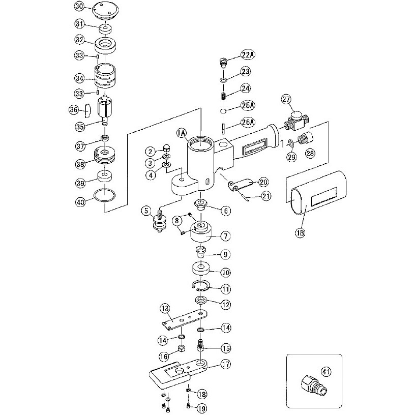 7001 U-71チップサンダー用部品 ST-TOOLS ローター 6,362円