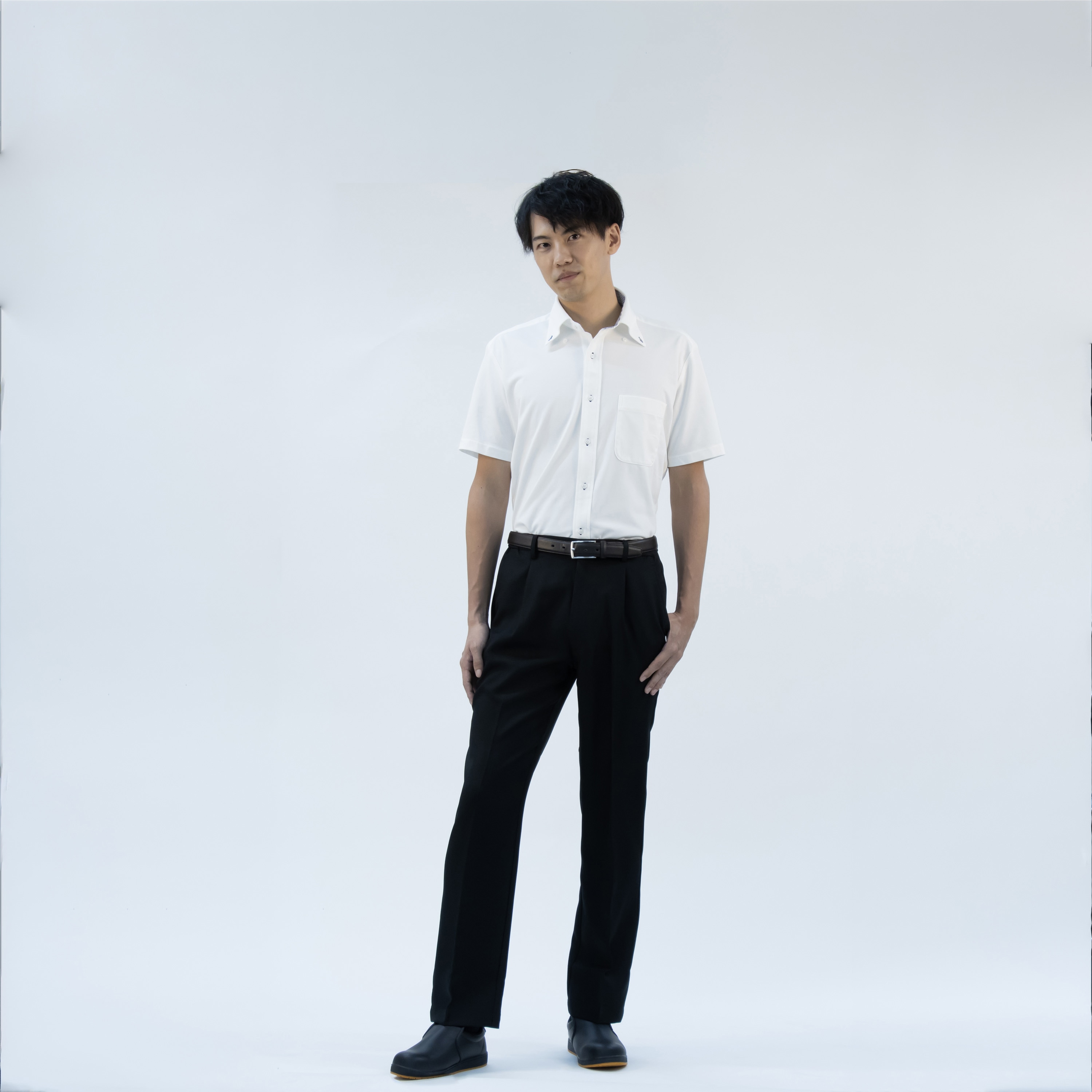 GV7501-1_SS パンツ 男女兼用 住商モンブラン 黒色 - 【通販