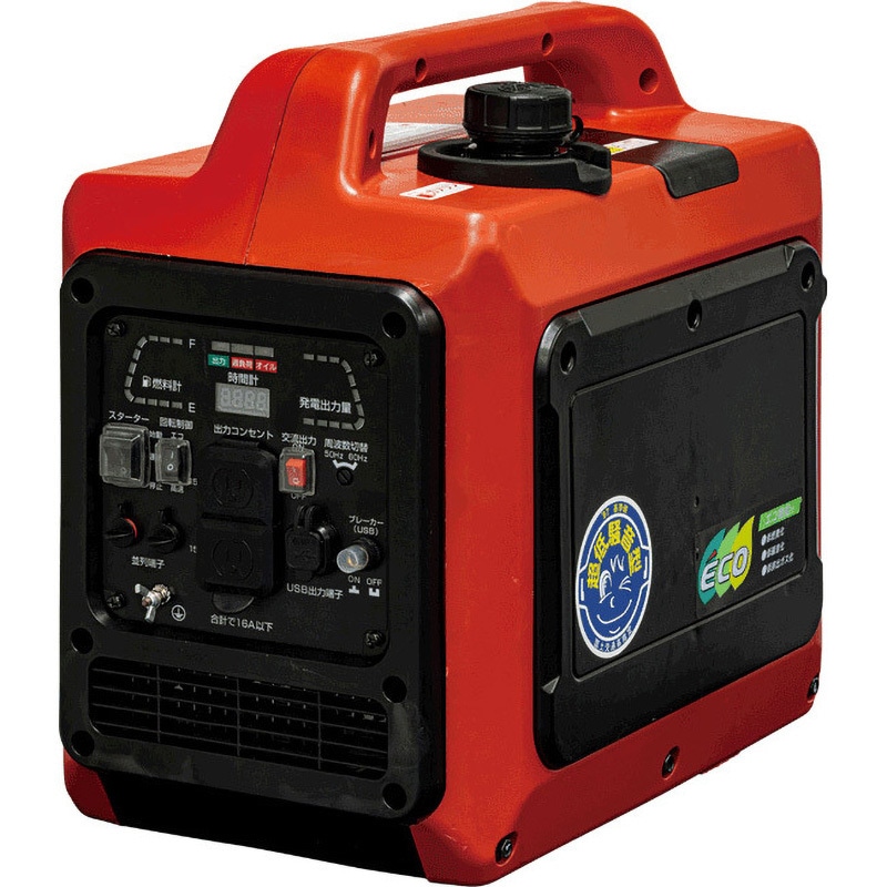 発電機・ポータブル電源 IEG1601ME IEG1601ME インバータ発電機 1台 新ダイワ 【通販モノタロウ】