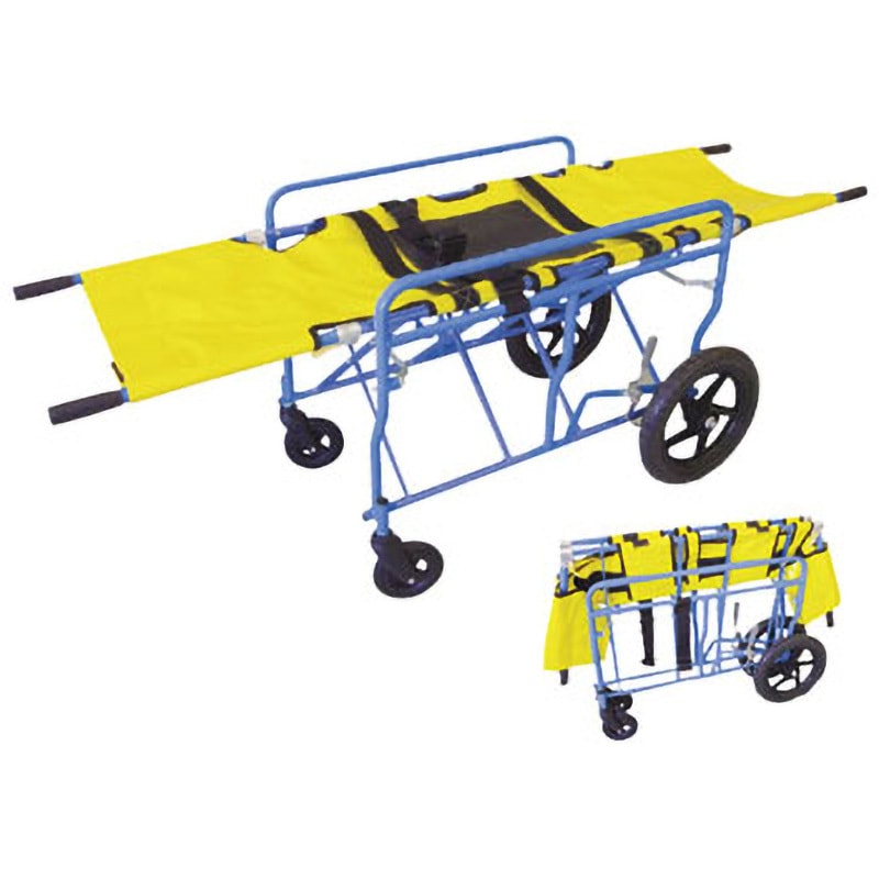 NRC-L1 軽量レスキューカー(折りたたみ式) 1個 日進医療器(車イス) 【通販モノタロウ】