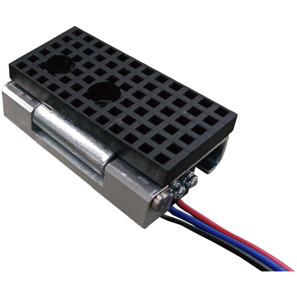 KRCR-5000 当板・角型・黒SW付・ミニシリンダー用 アインツ 幅50mm高さ17mm  KRCR-5000