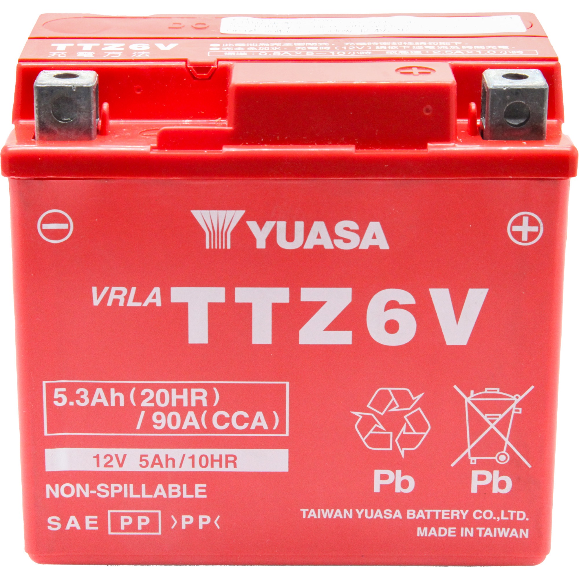 送料無料 12ヶ月保証 TTZ6V YUASA バッテリー ホンダ DUNK ダンク