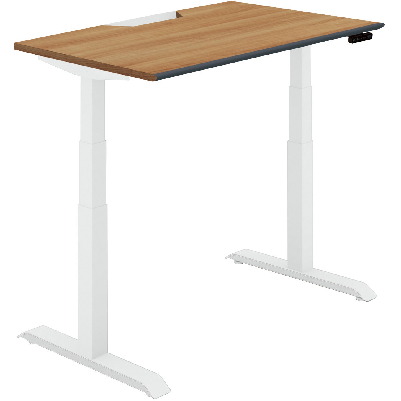 DSE-LSA1207M-SWP22 スタンダードテーブル シークエンス ソフトエッジ天板 ボタン昇降(配送・設置サービス付き) 1台 コクヨ 【通販モノタロウ】