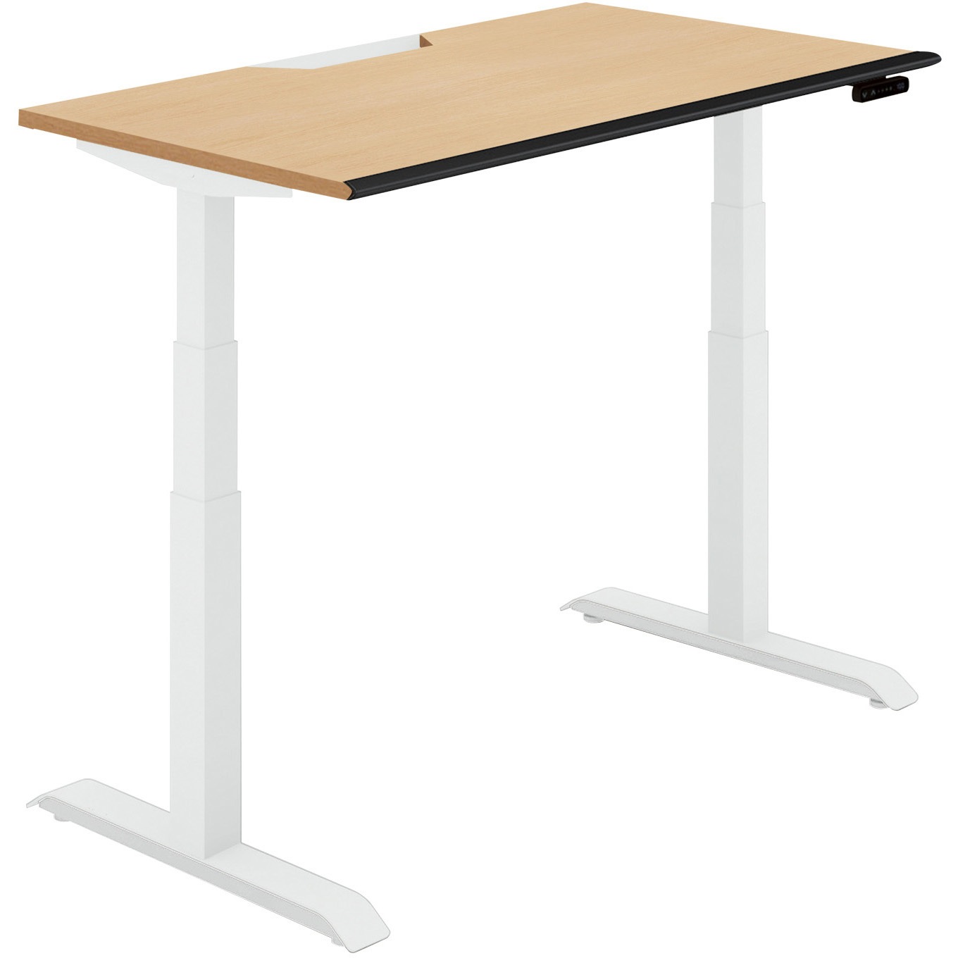 DSE-LSA1207M-SWT12 スタンダードテーブル シークエンス ソフトエッジ天板 ボタン昇降(配送・設置サービス付き) 1台 コクヨ 【通販モノタロウ】