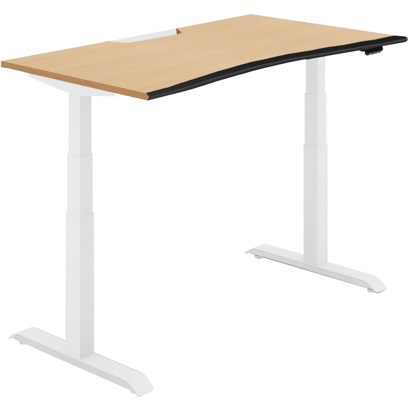 DSE-LWA1408F-SWT12 ウイングテーブル シークエンス ソフトエッジ天板 フルスペックレバー昇降(配送・設置サービス付き) 1台 コクヨ 【通販モノタロウ】 104,390円