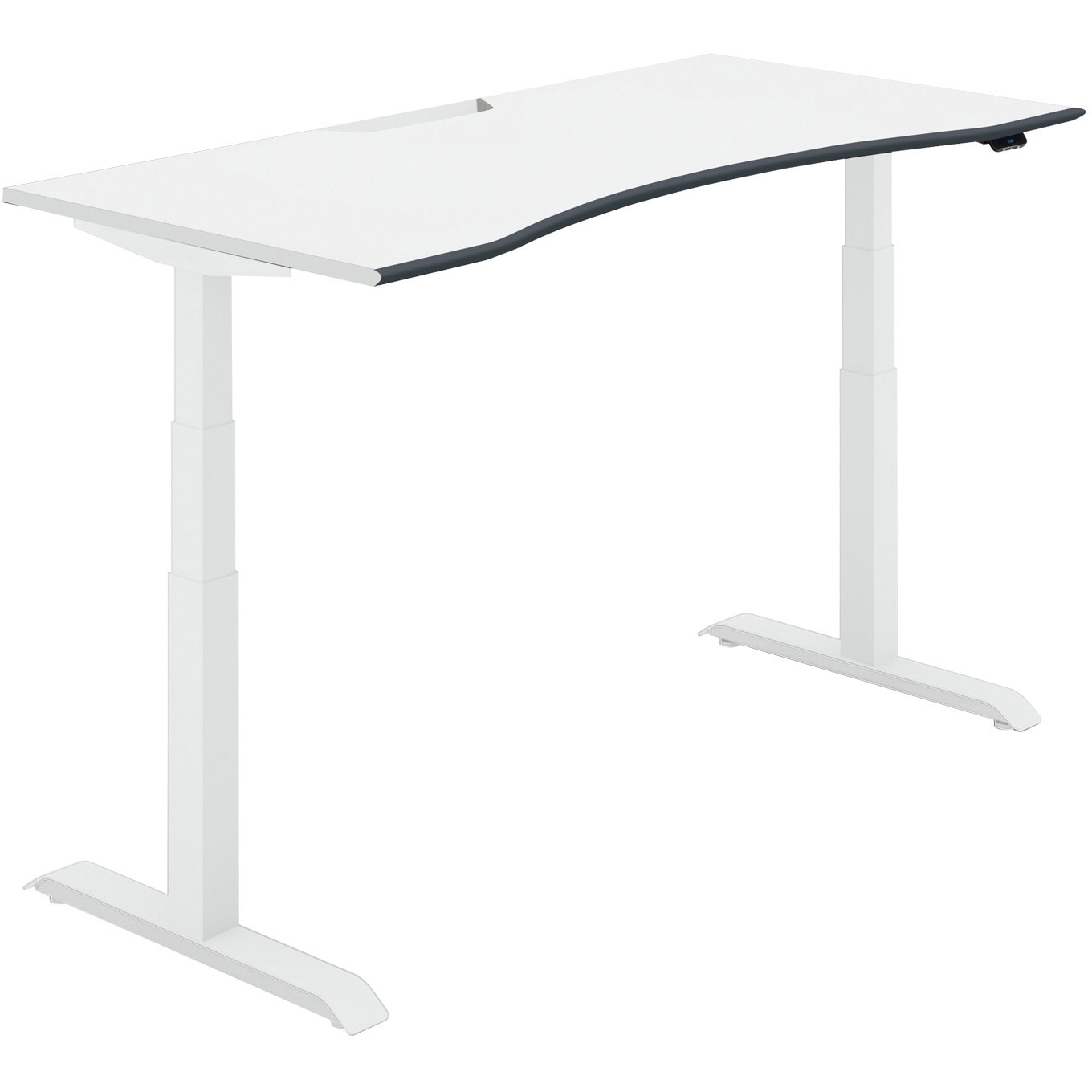 DSE-LWA1608F-SWPW2 ウイングテーブル シークエンス ソフトエッジ天板 フルスペックレバー昇降(配送・設置サービス付き) 1台 コクヨ 【通販モノタロウ】 104,390円