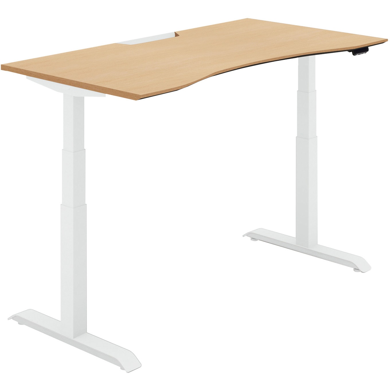 DSE-LWF1508F-SWT12 ウイングテーブル シークエンス 舟底エッジ天板 フルスペックレバー昇降(配送・設置サービス付き) 1台 コクヨ 【通販モノタロウ】 98,890円