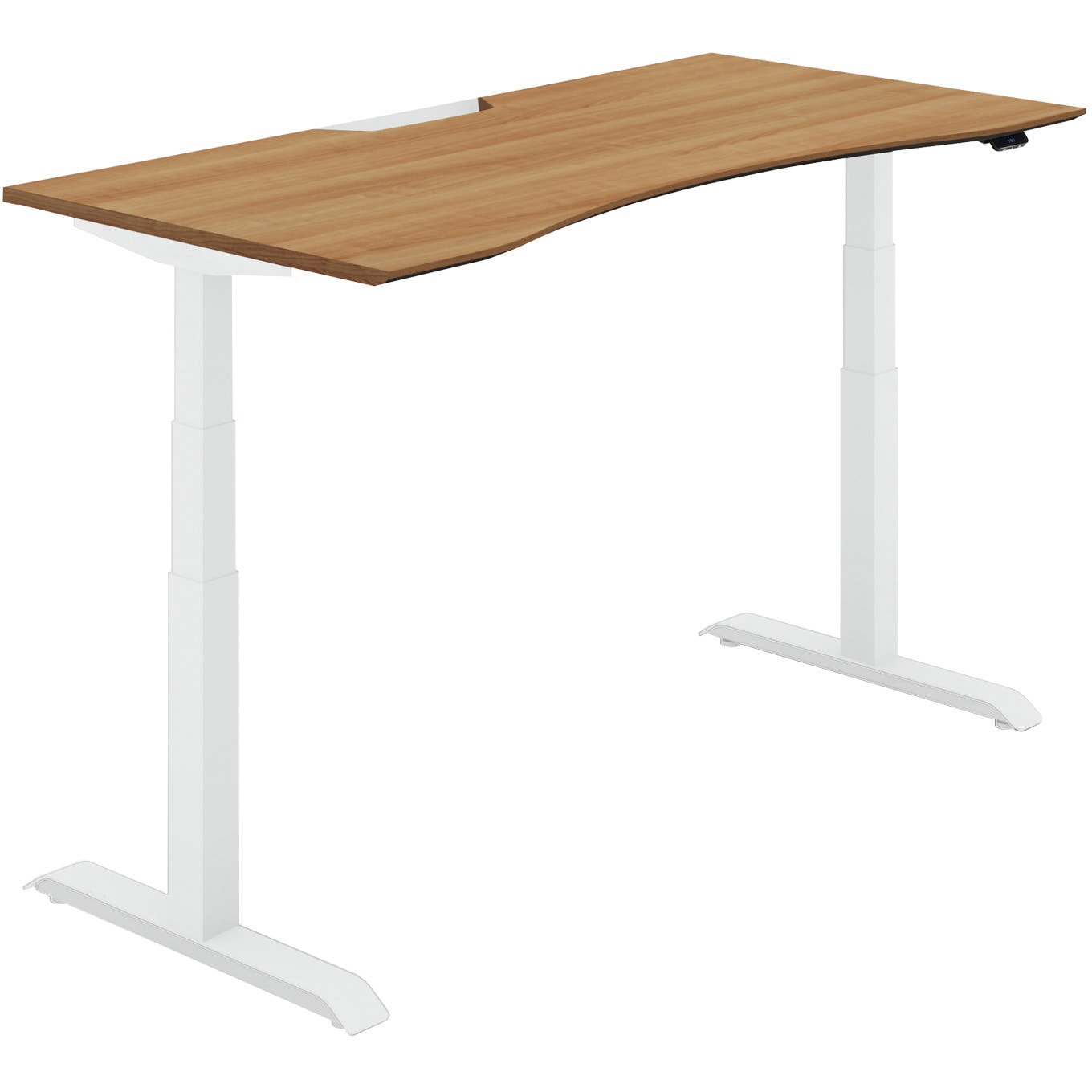 DSE-LWF1608F-SWP22 ウイングテーブル シークエンス 舟底エッジ天板 フルスペックレバー昇降(配送・設置サービス付き) 1台 コクヨ 【通販モノタロウ】