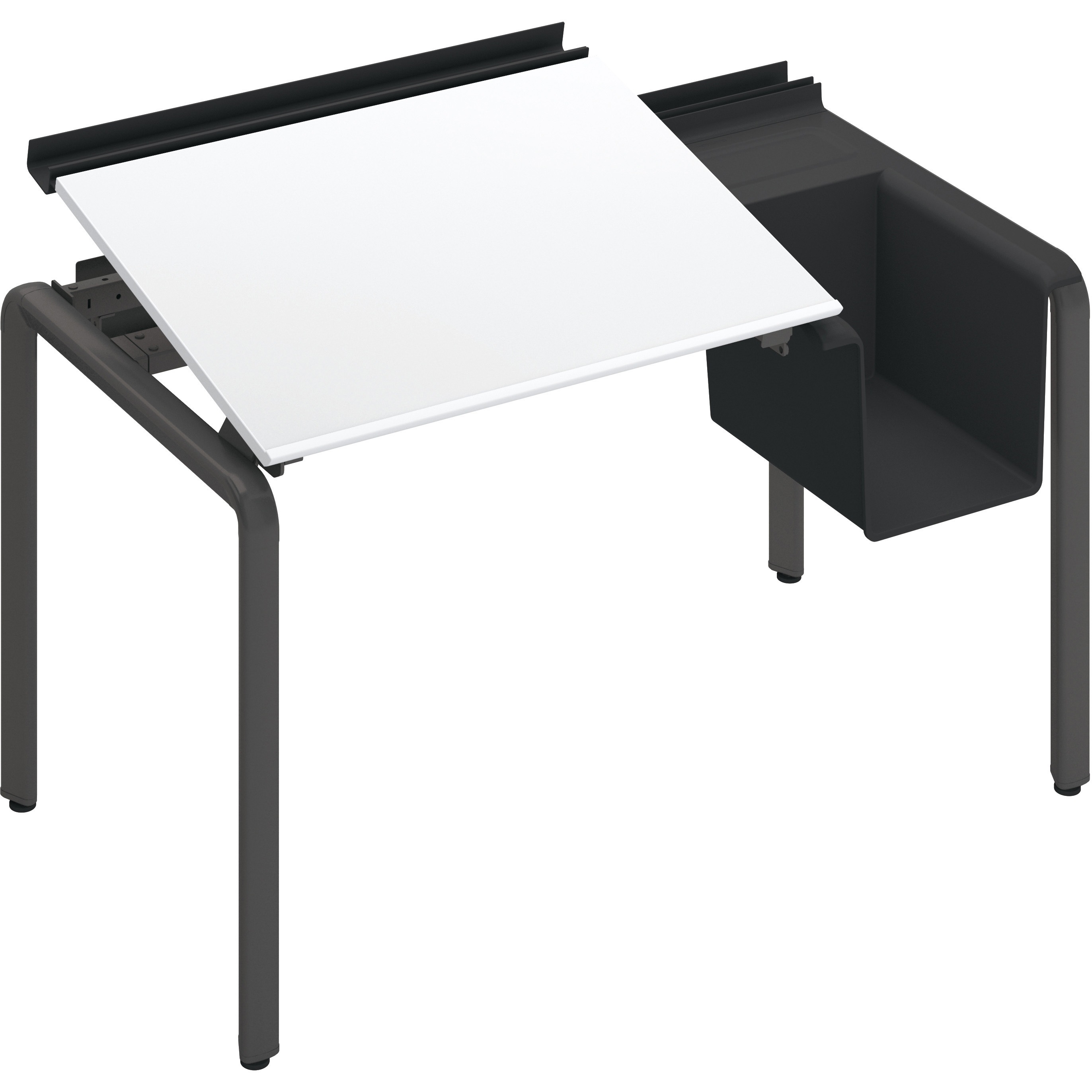 DUP-BD1207-E6APAW2 テーブル アプティス 片面独立 バスケットタイプ(配送・設置サービス付き) コクヨ 幅1225mm 幅1225mm奥行700mm  DUP-BD1207-E6APAW2 82,390円