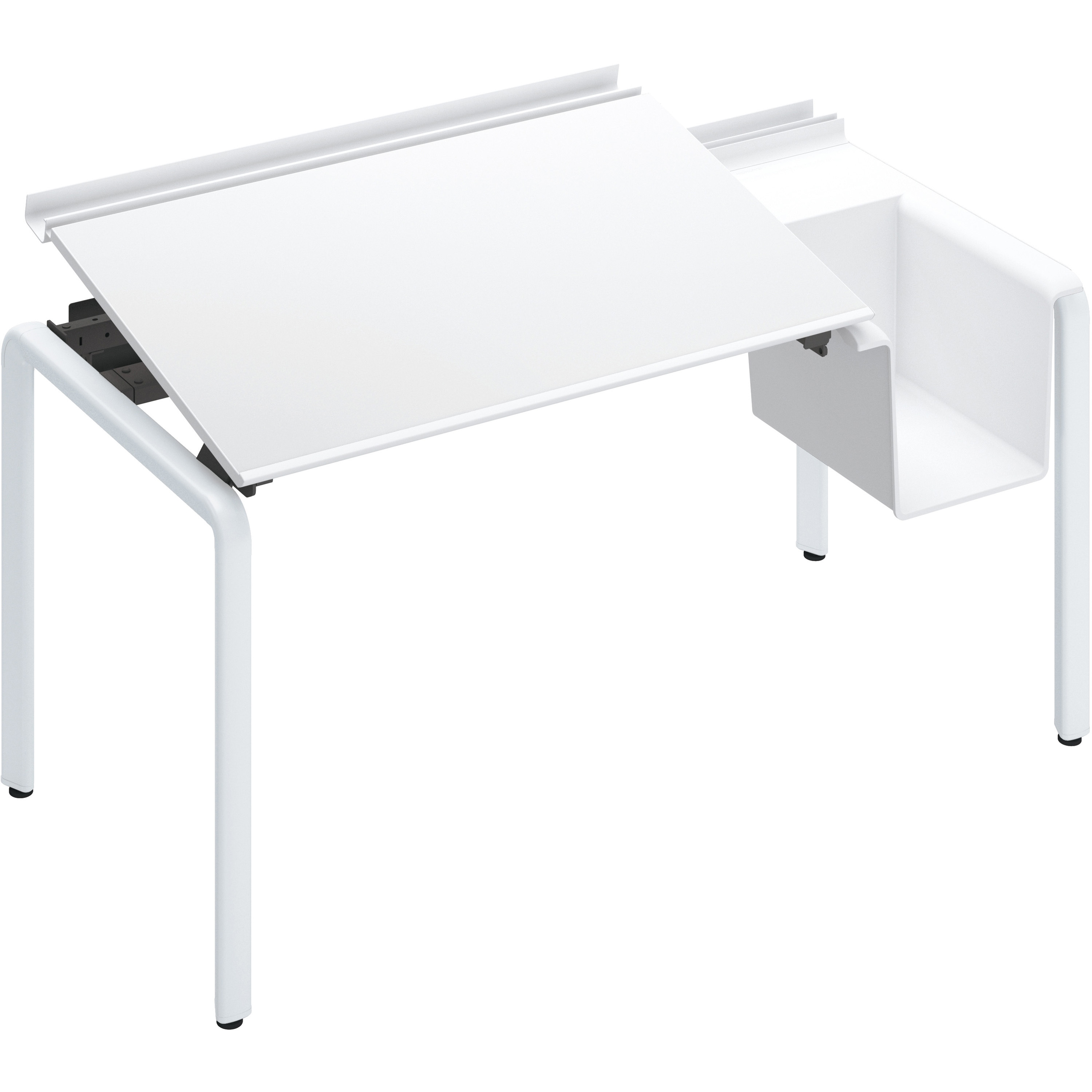 DUP-BD1407-SAWPAW2 テーブル アプティス 片面独立 バスケットタイプ(配送・設置サービス付き) コクヨ 幅1225mm 幅1225mm奥行700mm  DUP-BD1407-SAWPAW2 87,890円