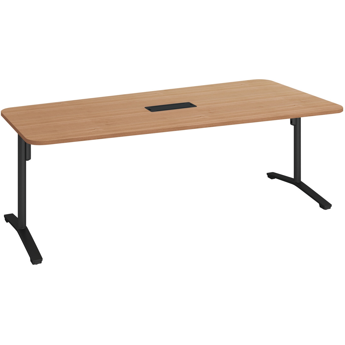 MT-VW211BE6AMP2-E フラップテーブル ビエナ テーパー型天板(配送・設置サービス付き) コクヨ ラスティックミディアム 高さ720mm幅2100mm奥行1050mm  MT-VW211BE6AMP2-E