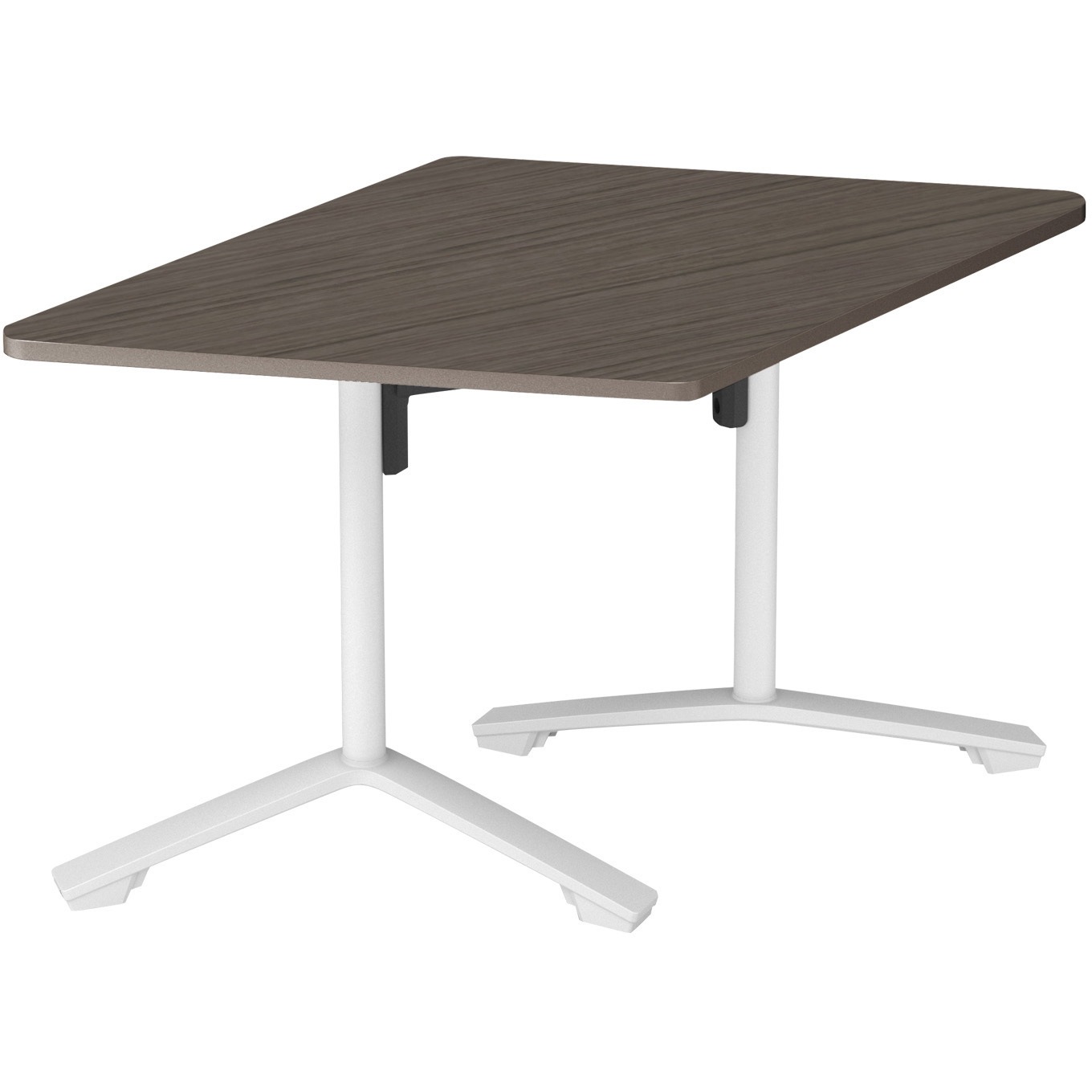 TIN-FH1308H-WU8U81 フラップテーブル イニシア  ひし形(配送・設置サービス付き) コクヨ チャコールダークグレー 高さ720mm幅1315mm奥行790mm  TIN-FH1308H-WU8U81